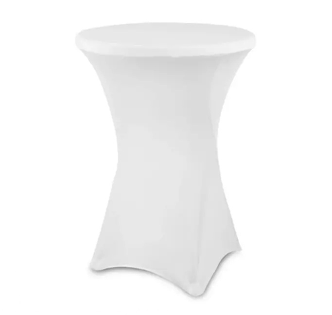 Statafel wit 60cm rok wit